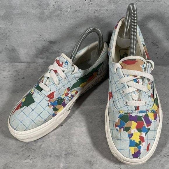Vans Era Shoe Save Our Planet Off The Wall‎ Low Mens Sz 5 Womens Sz 6.5 - Picture 1 of 8